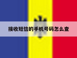 接收短信的手机号码怎么查