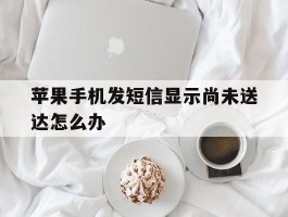 苹果手机发短信显示尚未送达怎么办