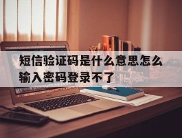 短信验证码是什么意思怎么输入密码登录不了