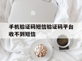 手机验证码短信验证码平台收不到短信