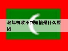 老年机收不到短信是什么原因