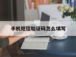手机短信验证码怎么填写