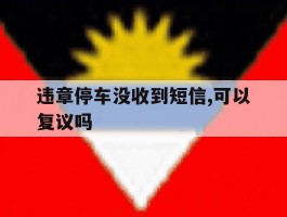 违章停车没收到短信,可以复议吗