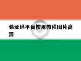 包含验证码平台使用教程图片高清的词条