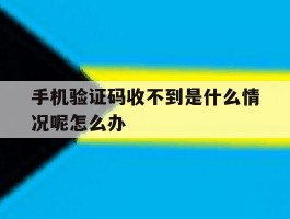 关于手机验证码收不到是什么情况呢怎么办的信息