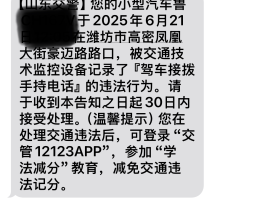 发短信违章为什么12123查不到