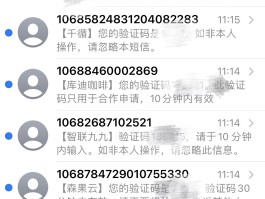 关于为什么手机收到短信验证码出现不在手机屏幕上的信息