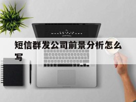 短信群发公司前景分析怎么写