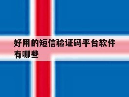 好用的短信验证码平台软件有哪些