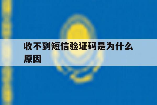收不到短信验证码是为什么原因 收不到短信验证码是为什么原因