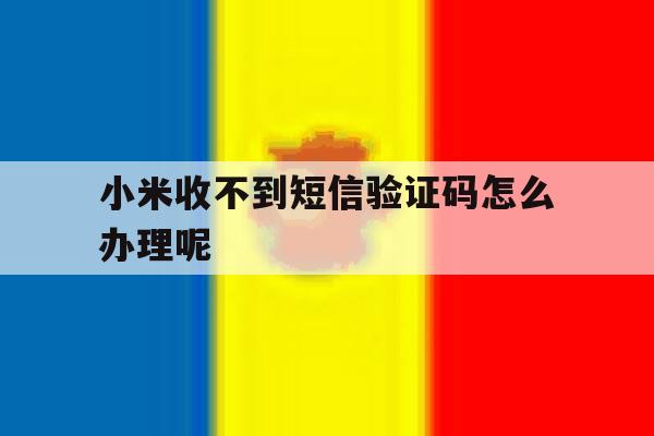 小米收不到短信验证码怎么办理呢 小米收不到短信验证码怎么办理呢