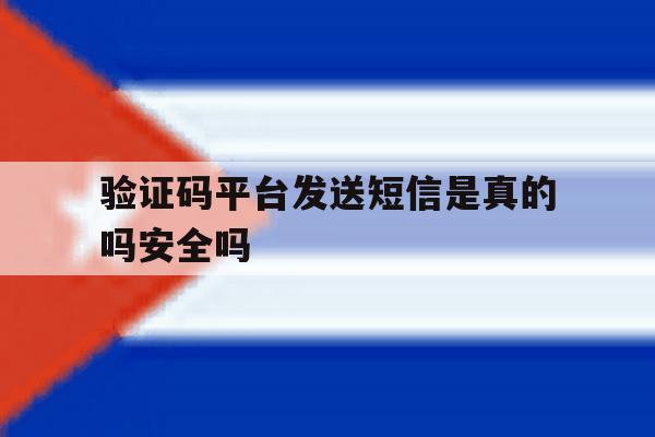 验证码平台发送短信是真的吗安全吗 验证码平台发送短信是真的吗安全吗