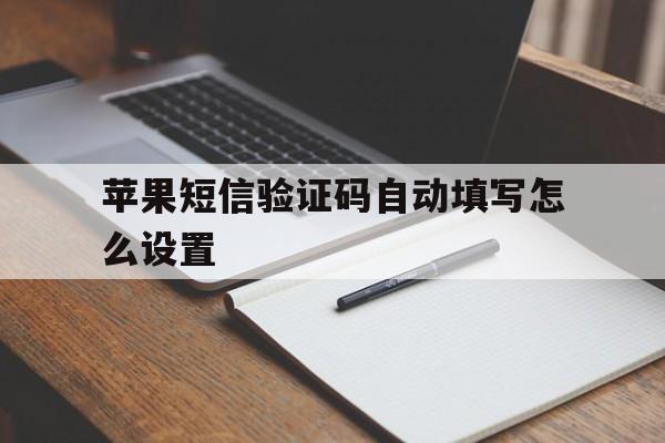 苹果短信验证码自动填写怎么设置 苹果短信验证码自动填写怎么设置