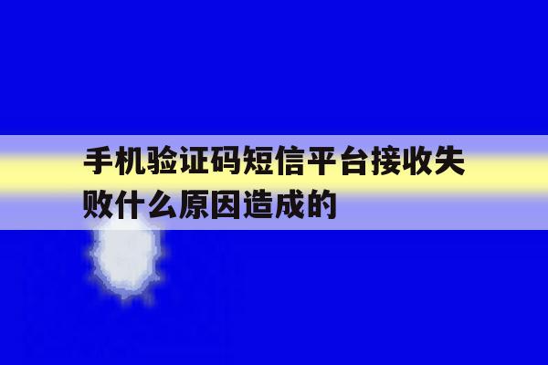 手机验证码短信平台接收失败什么原因造成的 手机验证码短信平台接收失败什么原因造成的