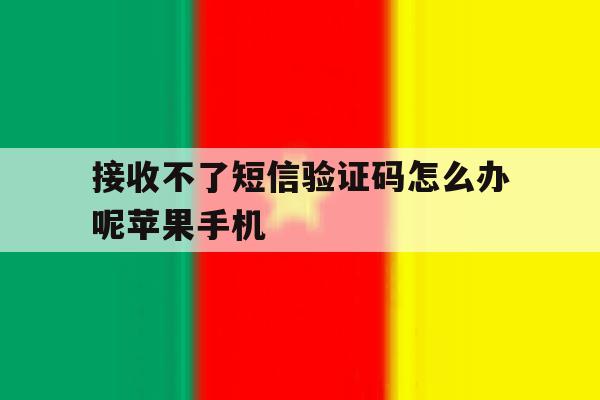 接收不了短信验证码怎么办呢苹果手机 接收不了短信验证码怎么办呢苹果手机