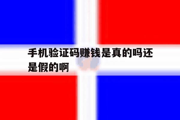 手机验证码赚钱是真的吗还是假的啊 手机验证码赚钱是真的吗还是假的啊