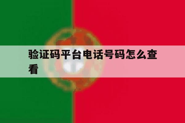 验证码平台电话号码怎么查看 验证码平台电话号码怎么查看