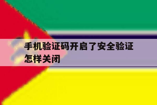 手机验证码开启了安全验证怎样关闭 手机验证码开启了安全验证怎样关闭
