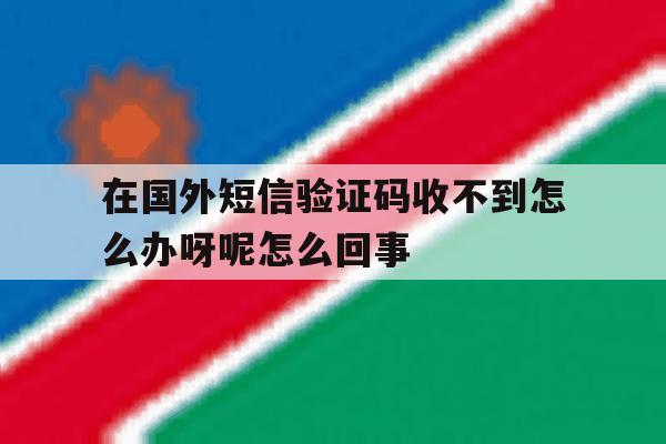 包含在国外短信验证码收不到怎么办呀呢怎么回事的词条 包含在国外短信验证码收不到怎么办呀呢怎么回事的词条