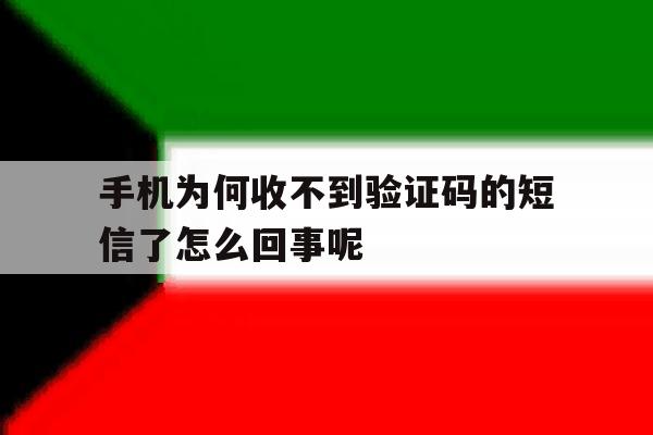 手机为何收不到验证码的短信了怎么回事呢 手机为何收不到验证码的短信了怎么回事呢
