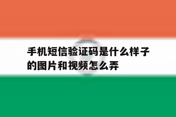 关于手机短信验证码是什么样子的图片和视频怎么弄的信息 关于手机短信验证码是什么样子的图片和视频怎么弄的信息