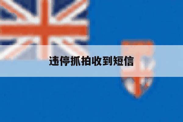 违停抓拍收到短信 违停抓拍收到短信