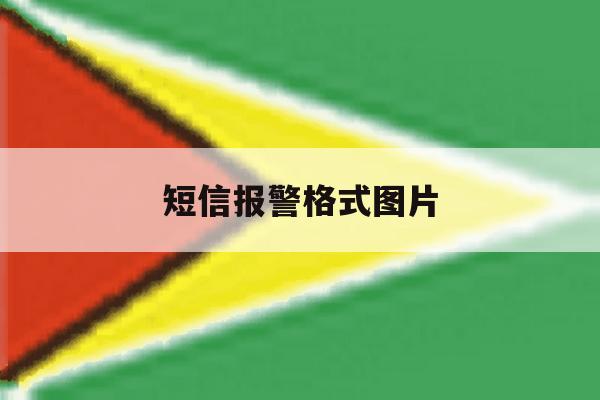 短信报警格式图片 短信报警格式图片