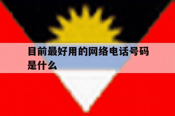 目前最好用的网络电话号码是什么 目前最好用的网络电话号码是什么